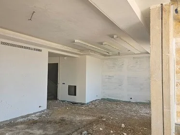 Interior plastering work