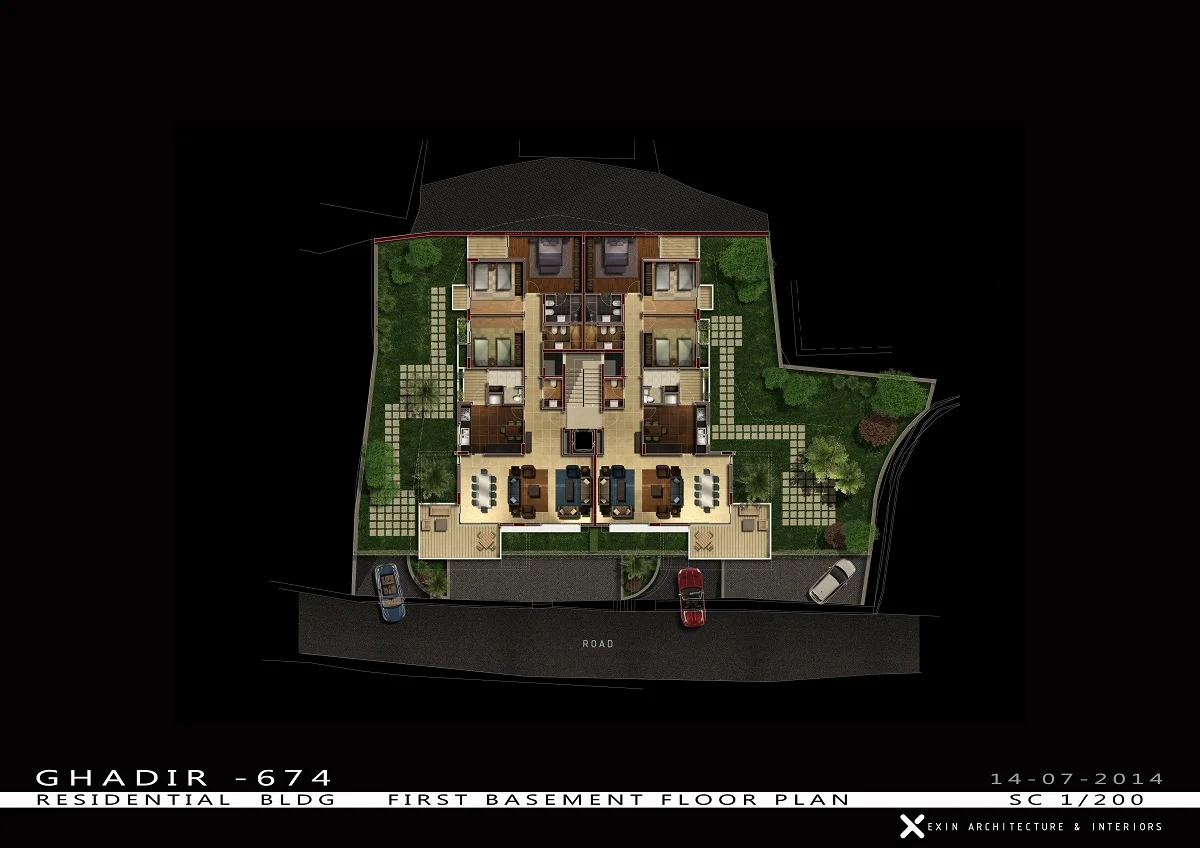 First Basement Floor Plan